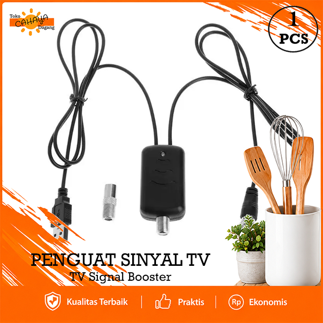 Juragan Alat Penguat Sinyal Antena TV Booster TV Antena