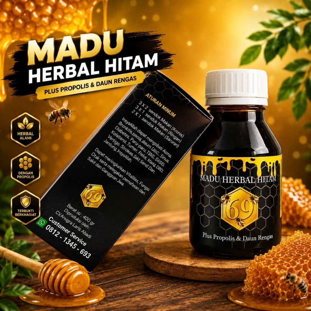 Terbaru Madu Herbal 69 Propolis – Suplemen Herbal Pilihan Keluarga