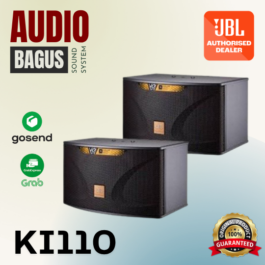 JBL KI 110 / KI-110 / KI110 10" 10inch 3-Way Full Range Karaoke Pasif Loudspeaker System ORIGINAL