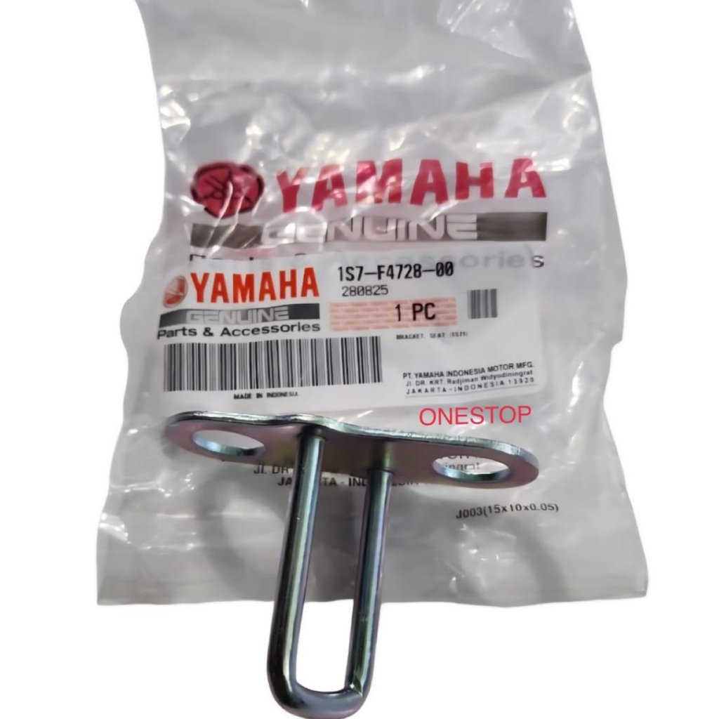 BRACKET BREKET LAWAN KUNCI JOK SADEL JUPITER MX OLD NEW 1S7-F4728-00 ORIGINAL