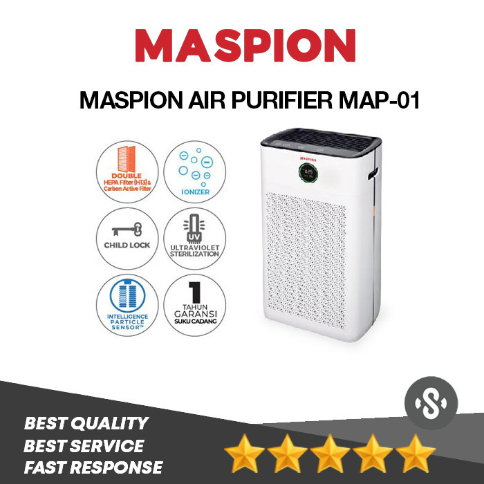 Maspion Pembersih udara Air Purifier MAP-01 MASPION MAP01 AIR PURIFIER