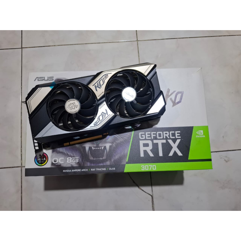 ASUS KO GeForce RTX 3070 OC 8GB GDDR6 / VGA 2nd MULUS