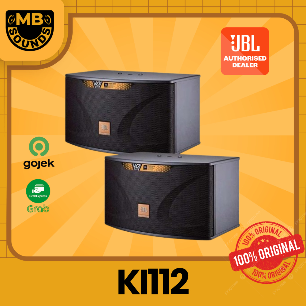 JBL KI 112 / KI-112 / KI112 12" 12inch 3-Way Full Range Karaoke Pasif Loudspeaker System ORIGINAL