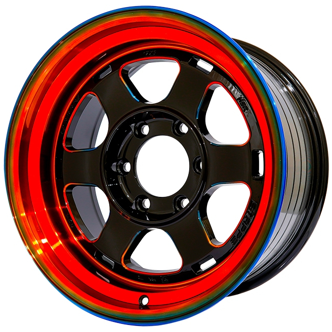 Velg Mobil Model Samlong TE37 Palang 6 Ring 17 Hsr Etappe Pcd 6X139.7 Cocok Untuk Hilux Pajero Fortu
