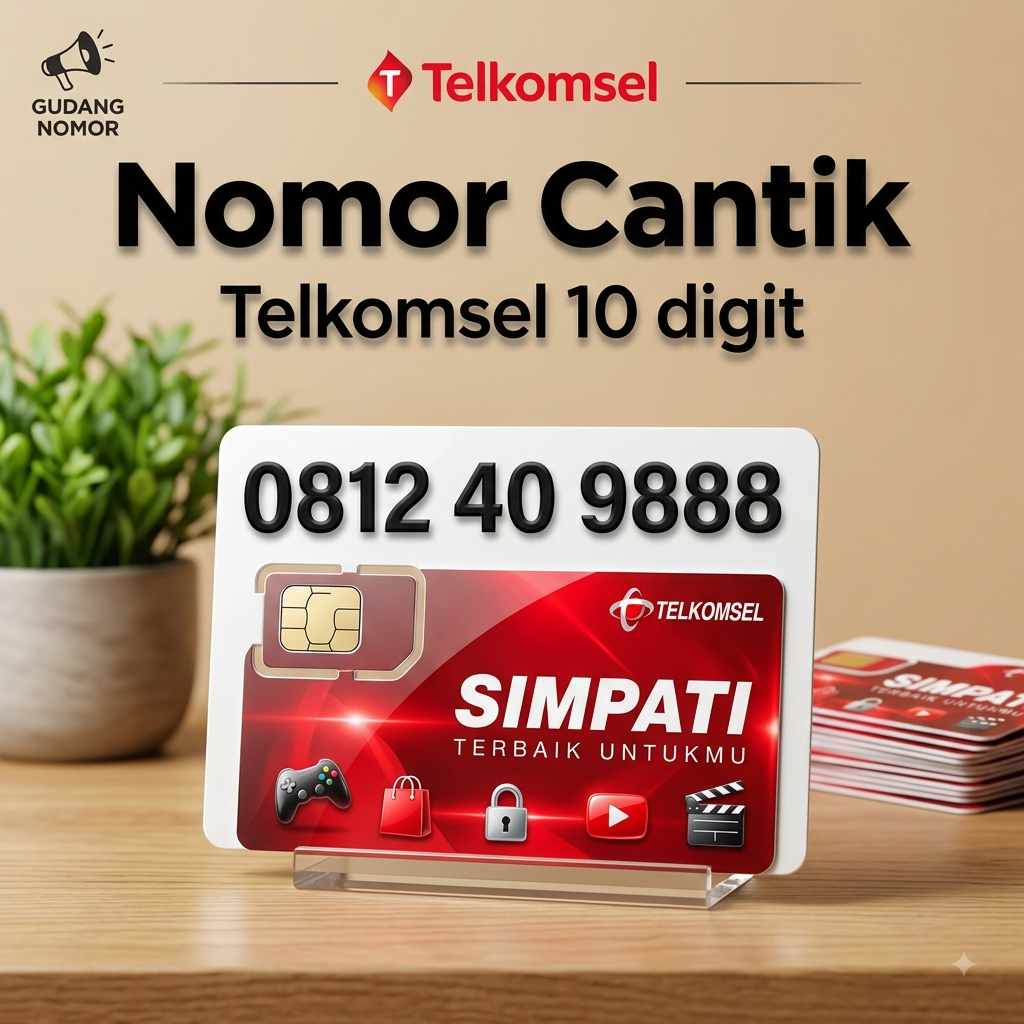 Nomor Cantik Simpati Telkomsel 10 Digit Serian 9888 Telkomsell Cantik No Cantik Telkomsel Simpati Ca
