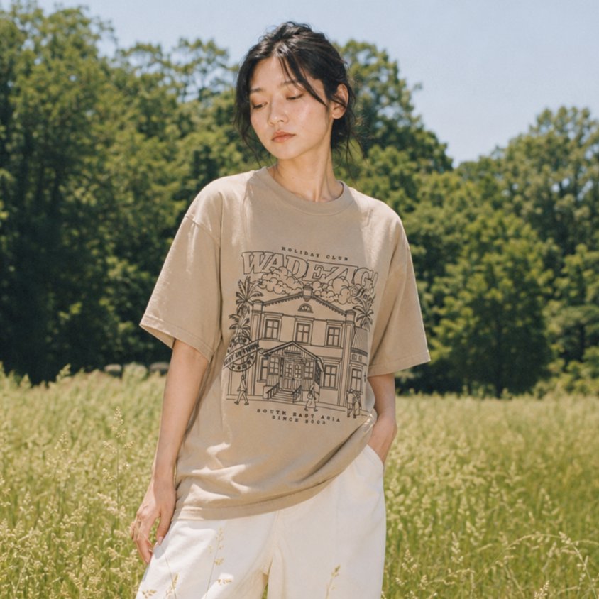 WADEZIG T-SHIRT - HOTEL BEIGE