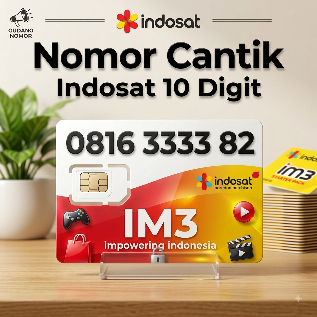 Nomer Cantik Indosat 10 Digit 3333 82 No Cantik Indosat Im3 Oredoo Kartu Perdana Cantik Indosat im3 