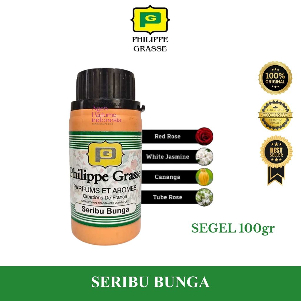 SERIBU BUNGA By PHILIPPE GRASSE Segel 100gr