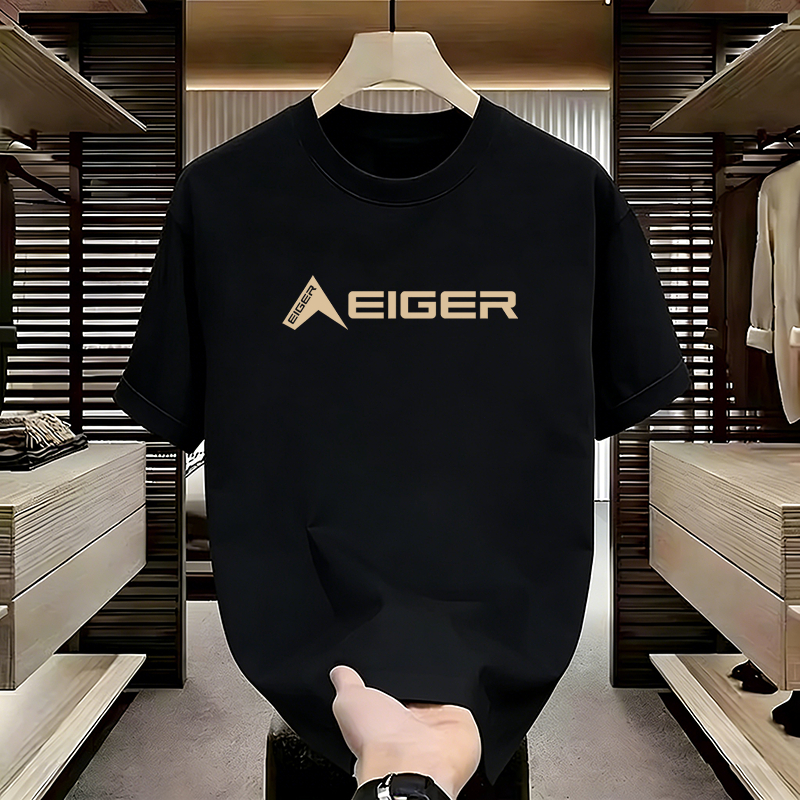 Kaos Lengan Pendek Kaos Pria Kaos Eiger Kaos Hitam Kaos Putih Kaos Unisex New-Nyaman Size S-5XL