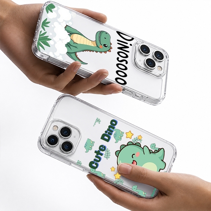 Case Hp Motif Dino Untuk Zenfone Asus Max Pro M1 M2 Silikon Handphone Transparan Casing Smartphone -