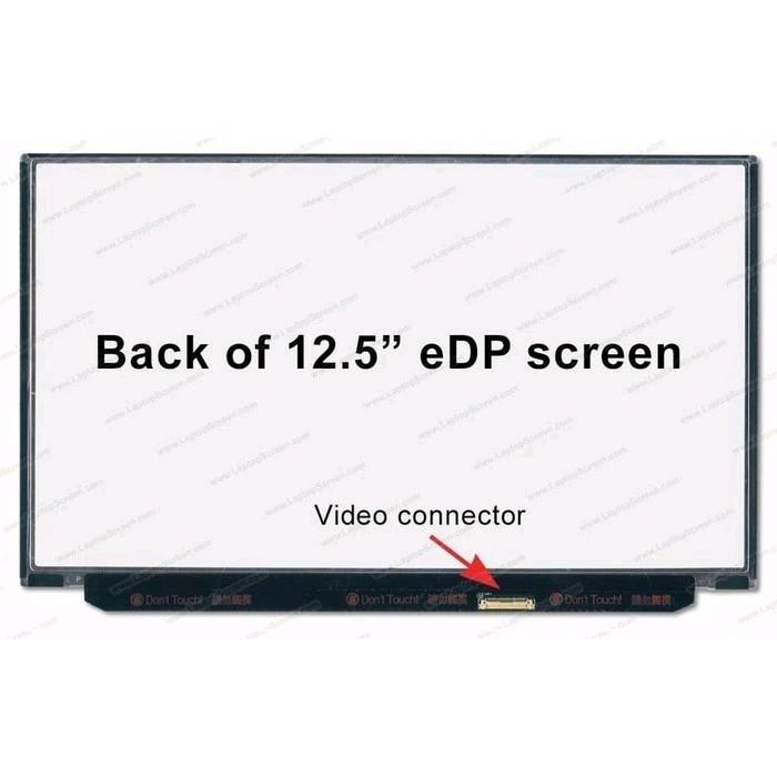 LCD LED Lennovo ThinkPad X240 X230 X250 K2450 12.5 SLIM 30PIN HD Laptop Layar Monitor