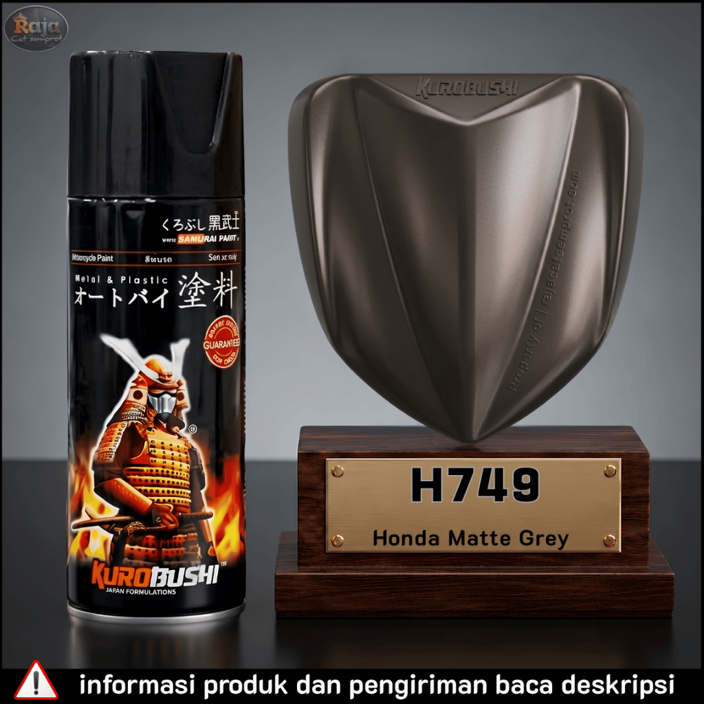 Samurai Paint : Honda Matte Grey - H749*