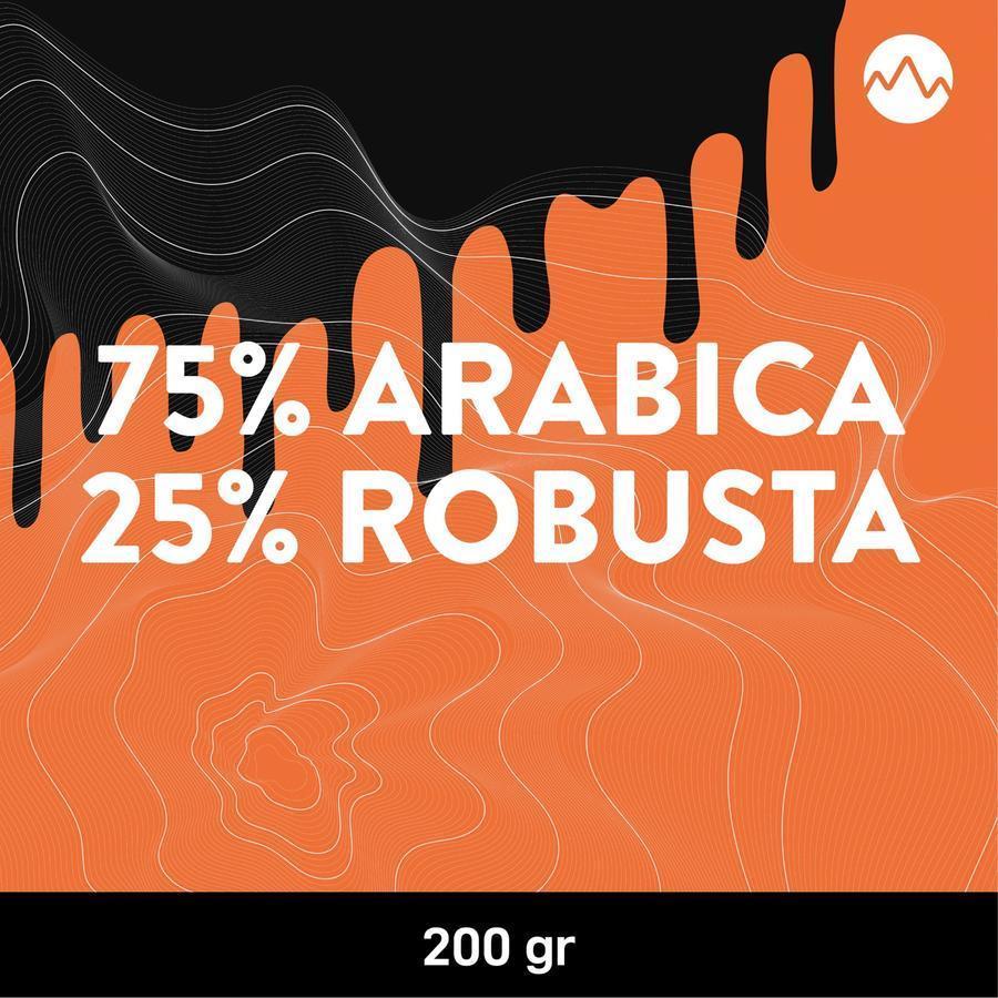 Biji Kopi Space Roastery 75% Arabica Blend 200GR