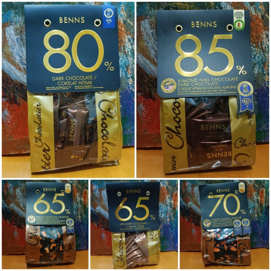 Benns Coklat Dark 80% 85% 138gr