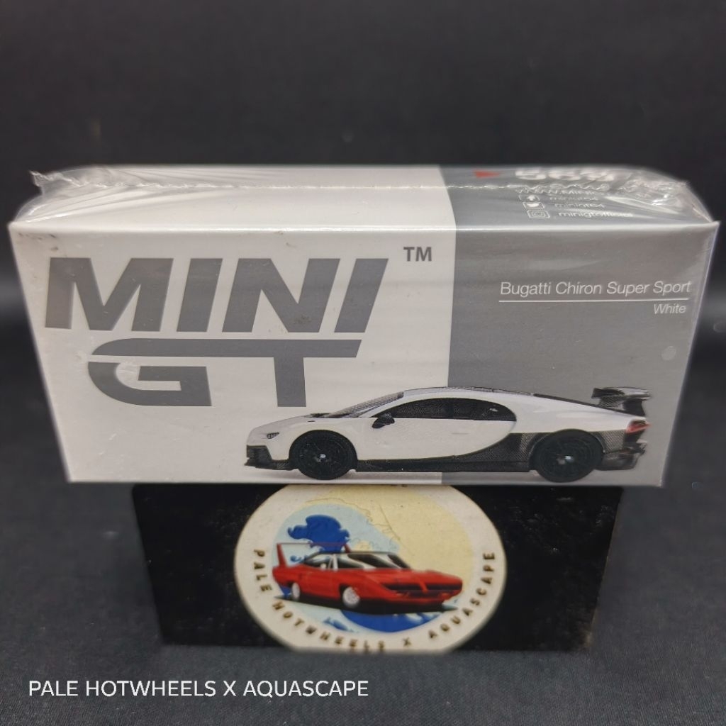 Mini GT Bugatti Chiron Super Sport White Mgt569 Rare