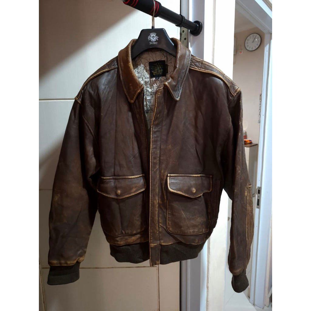 Avirex A2 #Avirex #leatehr #jacket