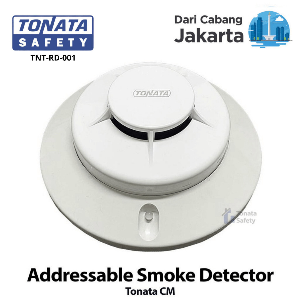 Smoke Detector Addressable Photoelectric Tonata CM / Detektor Asap Addressable Sistem Fire Alarm / S