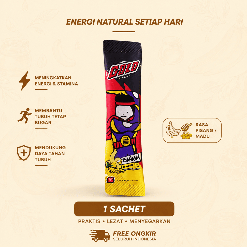 Golo Ginseng Minuman Bubuk Botanikal Serbuk Korea Ginseng Original bpom