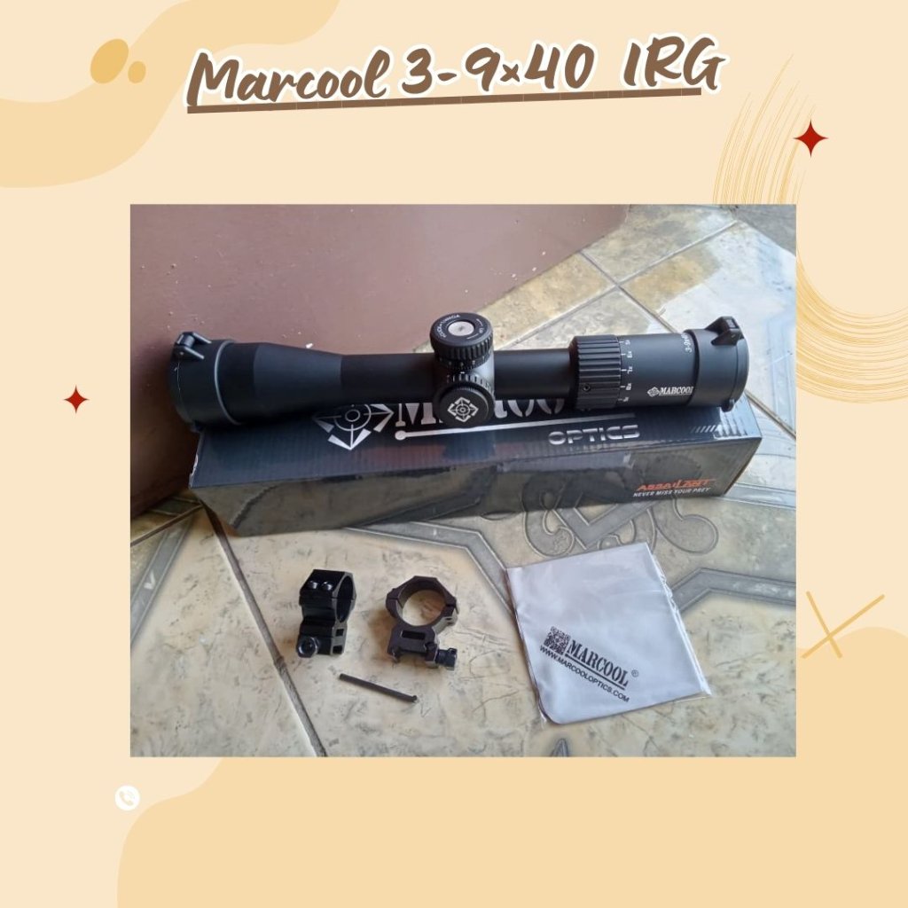 Telescop Marcool 3-9x40 IRG HD Optical system