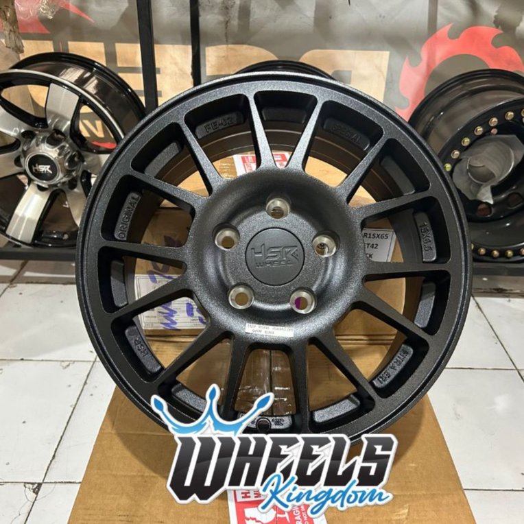 VELG R15 VELG HSR RING 15 FE02 PCD 5X114 MODEL RALLY GRANMAX LUXIO ERTIGA INNOVA