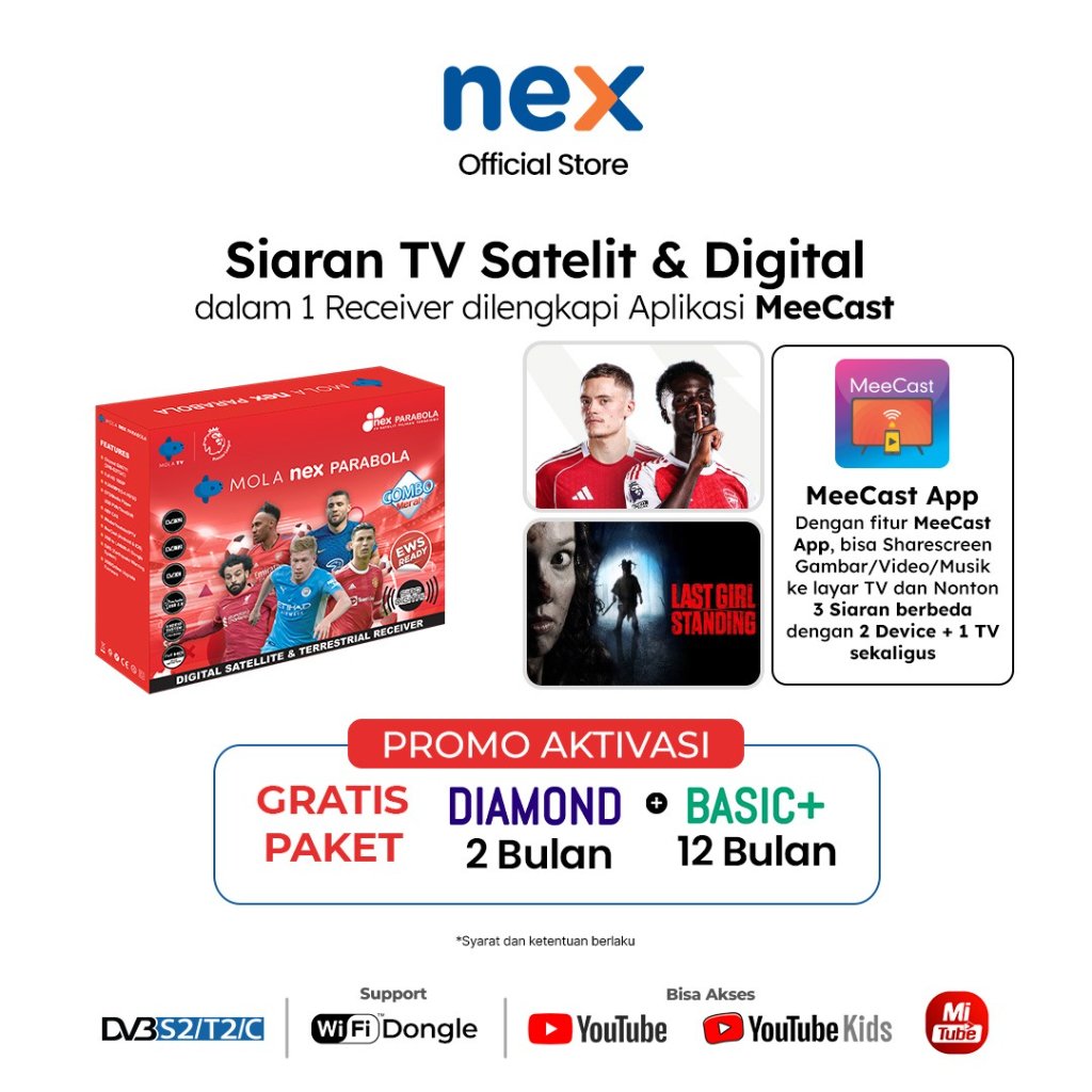 Nex Parabola - Combo Merah