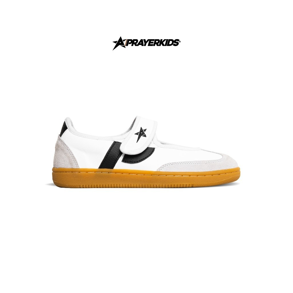 Prayerkids Jane Mary Jane Sepatu Wanita Casual Hitam Putih