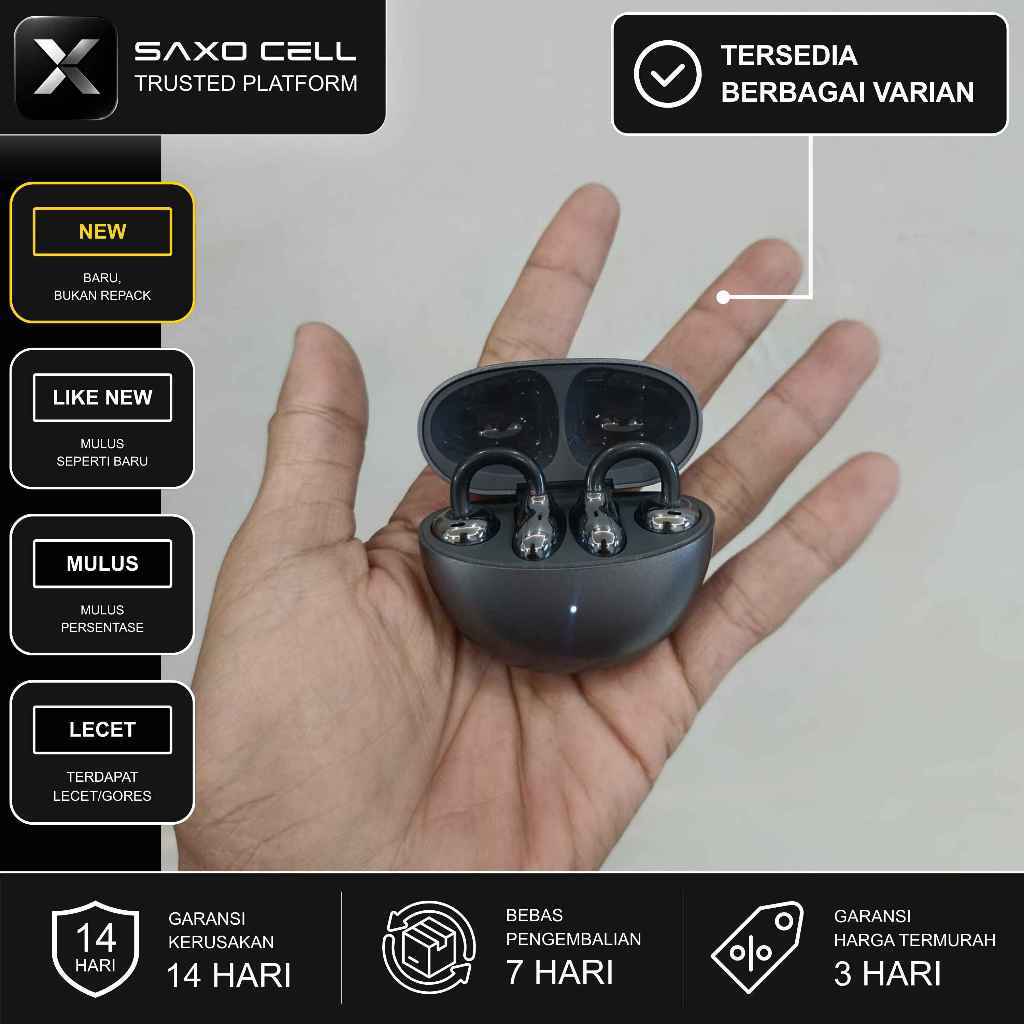 Honor Choice Earbuds Clip Second