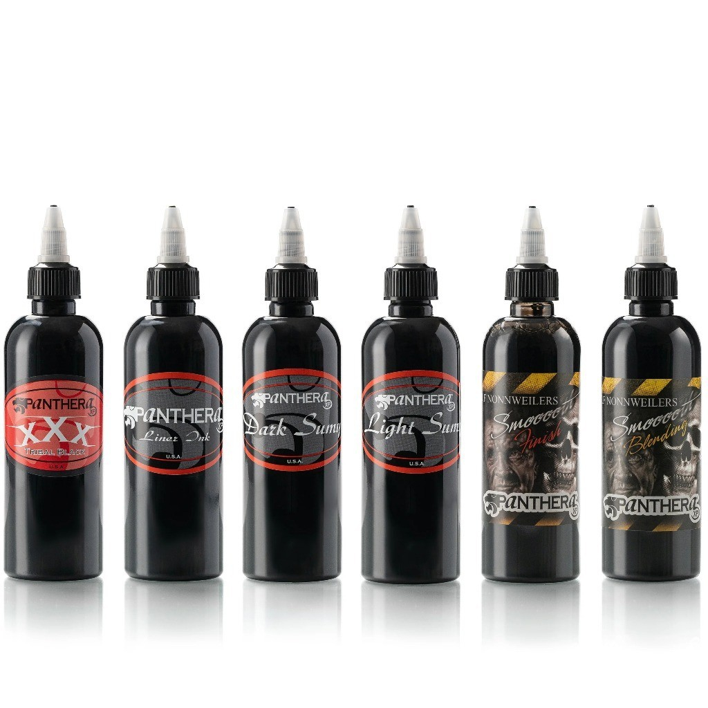 PANTHERA INK TATTOO / Tinta Tattoo Panthera 150ml/ Tinta Tato Hitam Panthera