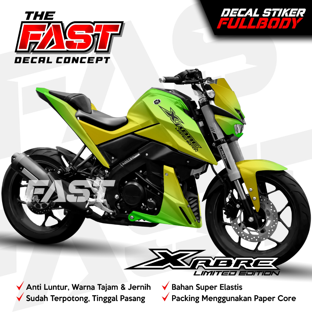 Decal Xabre Full Body Dekal Xabre Stiker Xabre Variasi Full Body lembayung Striping Xabre Variasi De