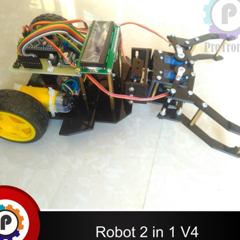 Robot 2 in 1 Robot Transporter + Line Follower Micro V4