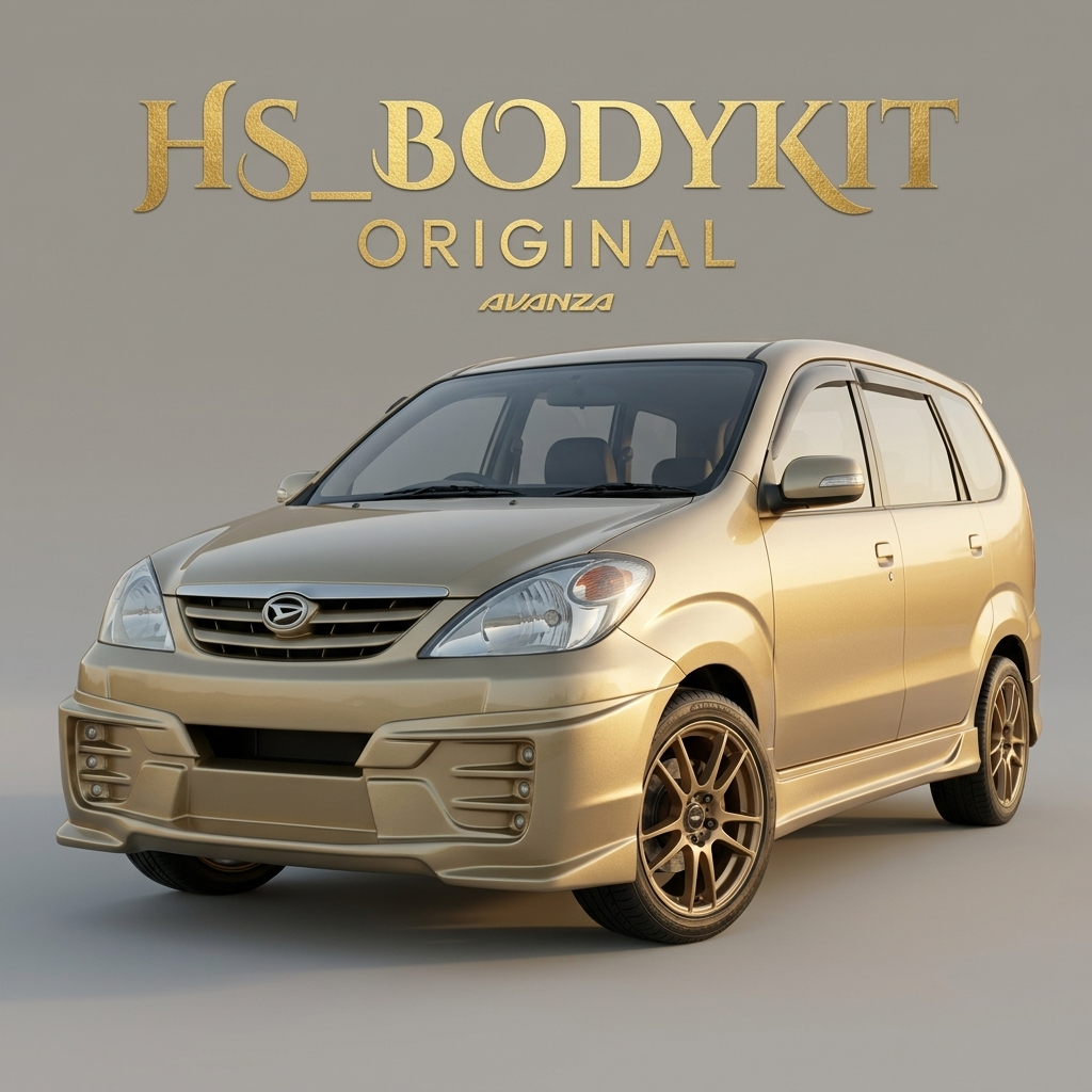 bodykit avanza old/lama 2004 2005 2006 custom mugen body kit avansa GRADE-A