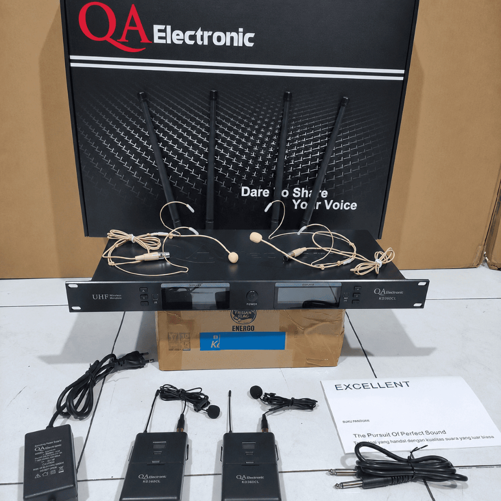 MIC WIRELESS QA ELECTRONIC By RDW KD350CL KD350 CL Original JJHH KD-350 KD 350 CLIP ON KD 350 CL 2 M