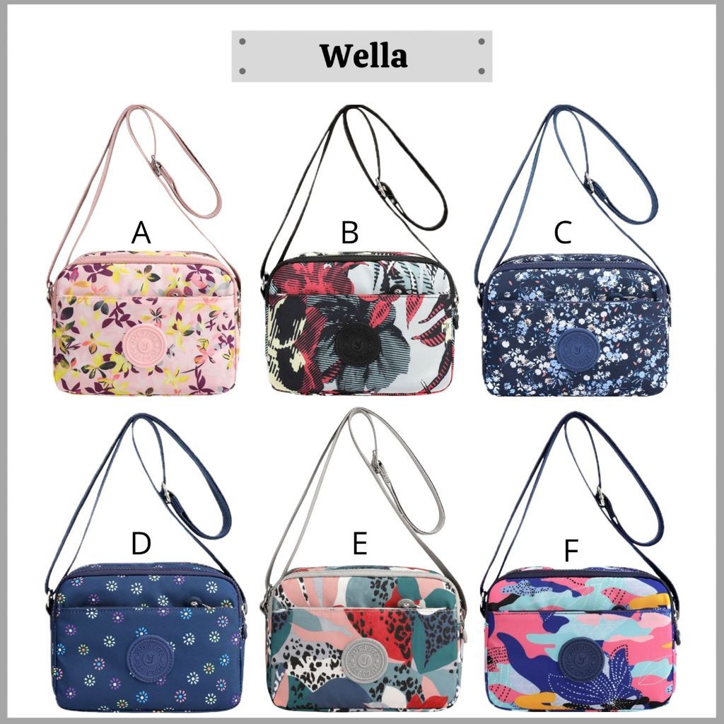 blessingshop - YUESITE WELLA ORI TAS WANITA SELEMPANG CROSSBODY