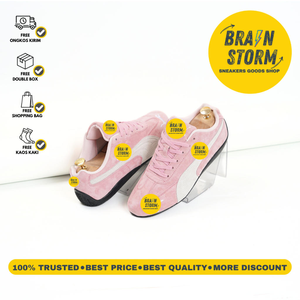 Brainstorm Goods Shop - Sneakers Puma Speedcat OG Pink White WOMEN  BNIB 100%