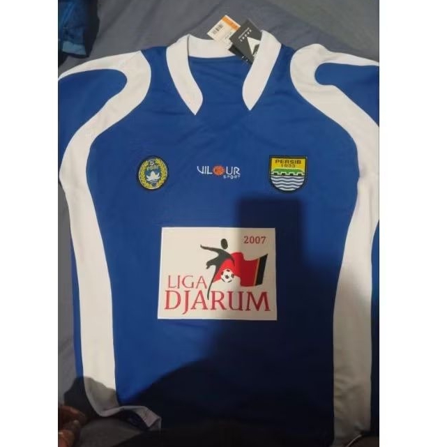 jersey persib 2007 original vilour sport BNWT size M, nns Eka Ramdani.