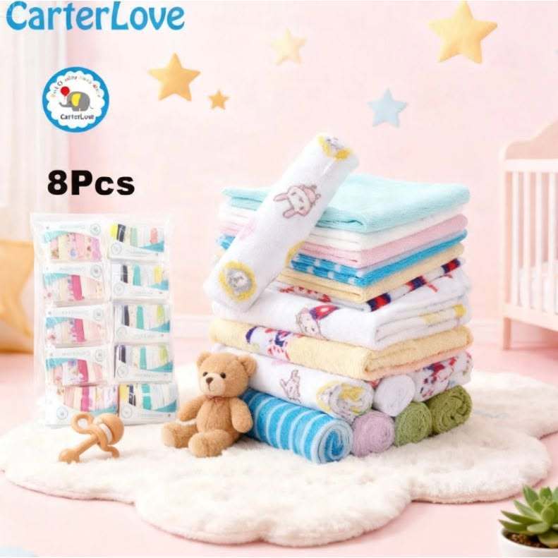 INDOBAYI Sapu Tangan Bizy Bee/ Gerber isi 8pc