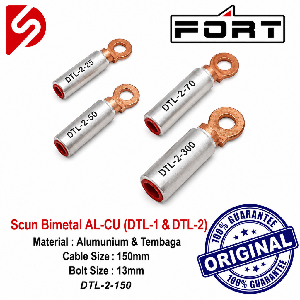 FORT - Scun / Skun Bimetal AL-CU / ALCU DTL-2-150 / DTL2150