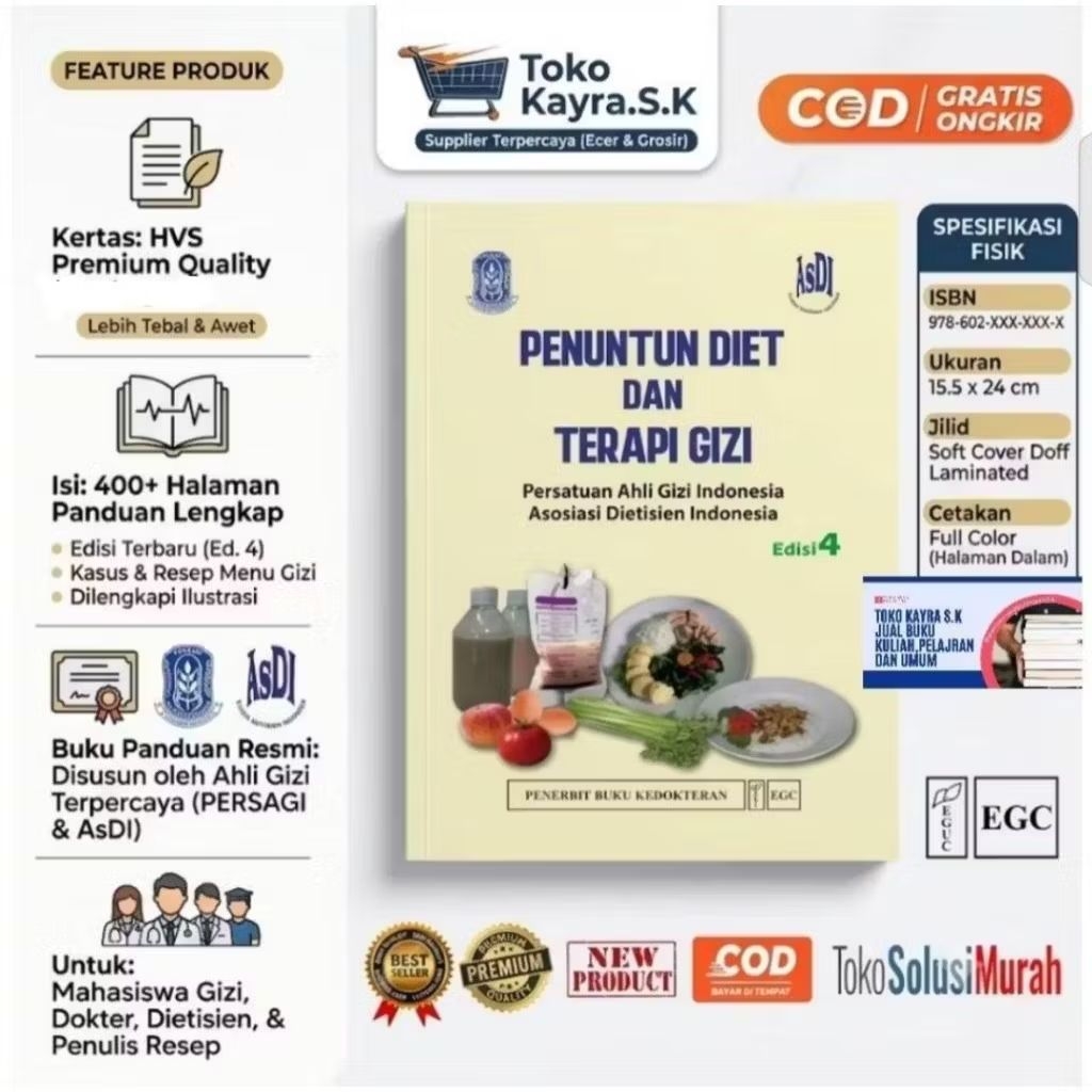 Buku Penuntun Diet dan Terapi Gizi Edisi 4