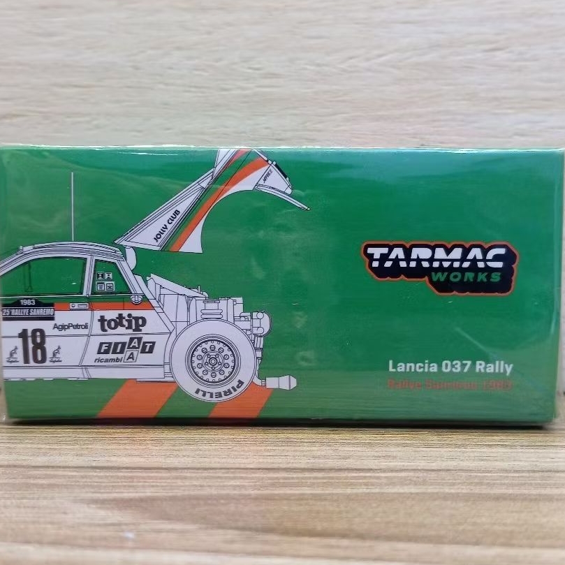 TARMAC WORKS LANCIA 037 RALLY RALLYE SANREMO 1983 HOBBY64