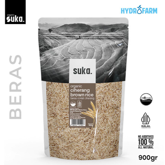 Suka - Organic Ciherang Brown Rice / Beras Coklat Ciherang