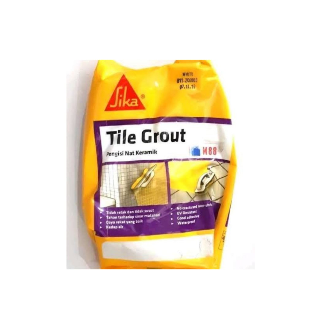 SIKA Tile Grout 1kg / Pengisi Nat Keramik / semen nat