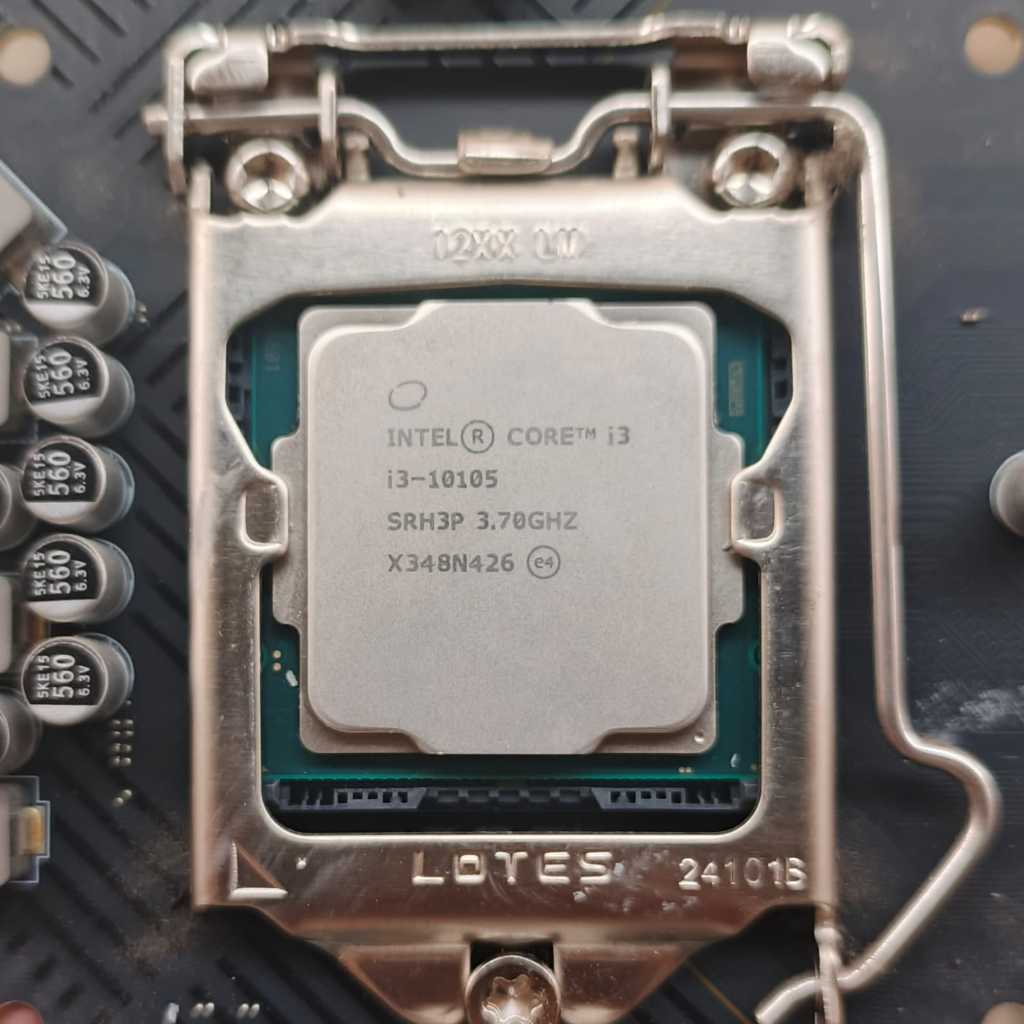 prosesor Intel Core i3 10100 i3 10105 gen 10 polos