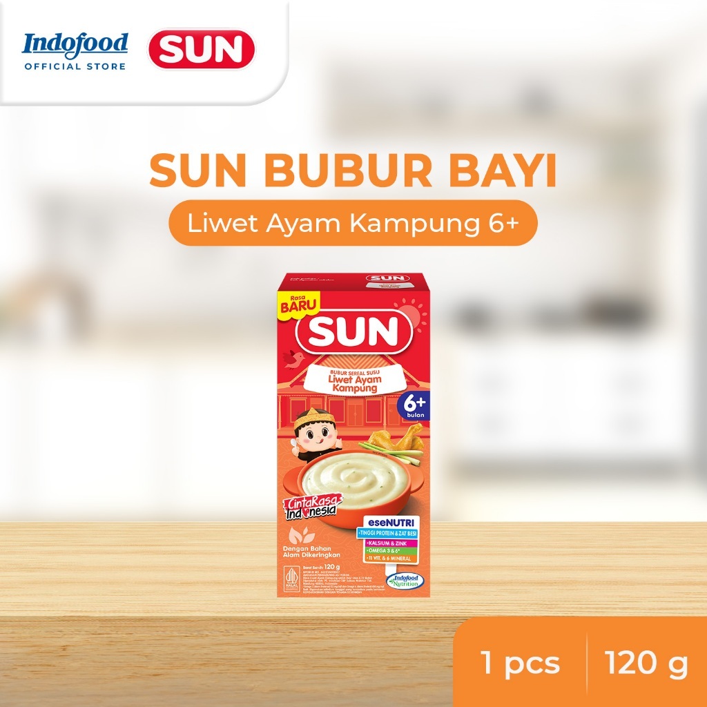 SUN Bubur 6+ Susu Liwet Ayam Kampung