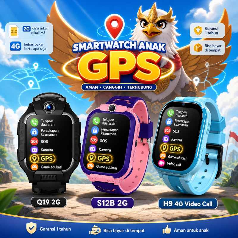 Kids GPS Smartwatch | Children Call Watch IP67 Waterproof Anti-air Kids Digital Watch