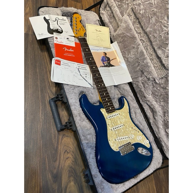 Fender Cory Wong Stratocaster Sapphire Blue Transparent Made in USA