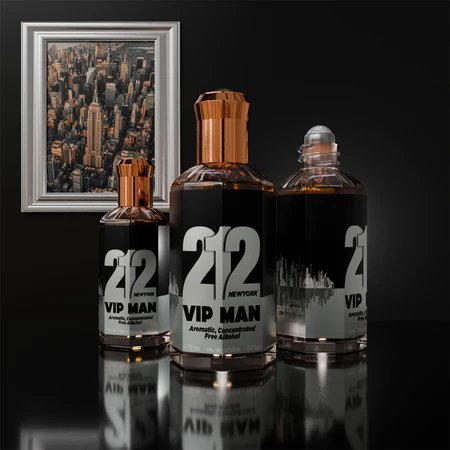 Parfum Pria Elegan 212 VIP MAN / Parfum 212 VIP Men