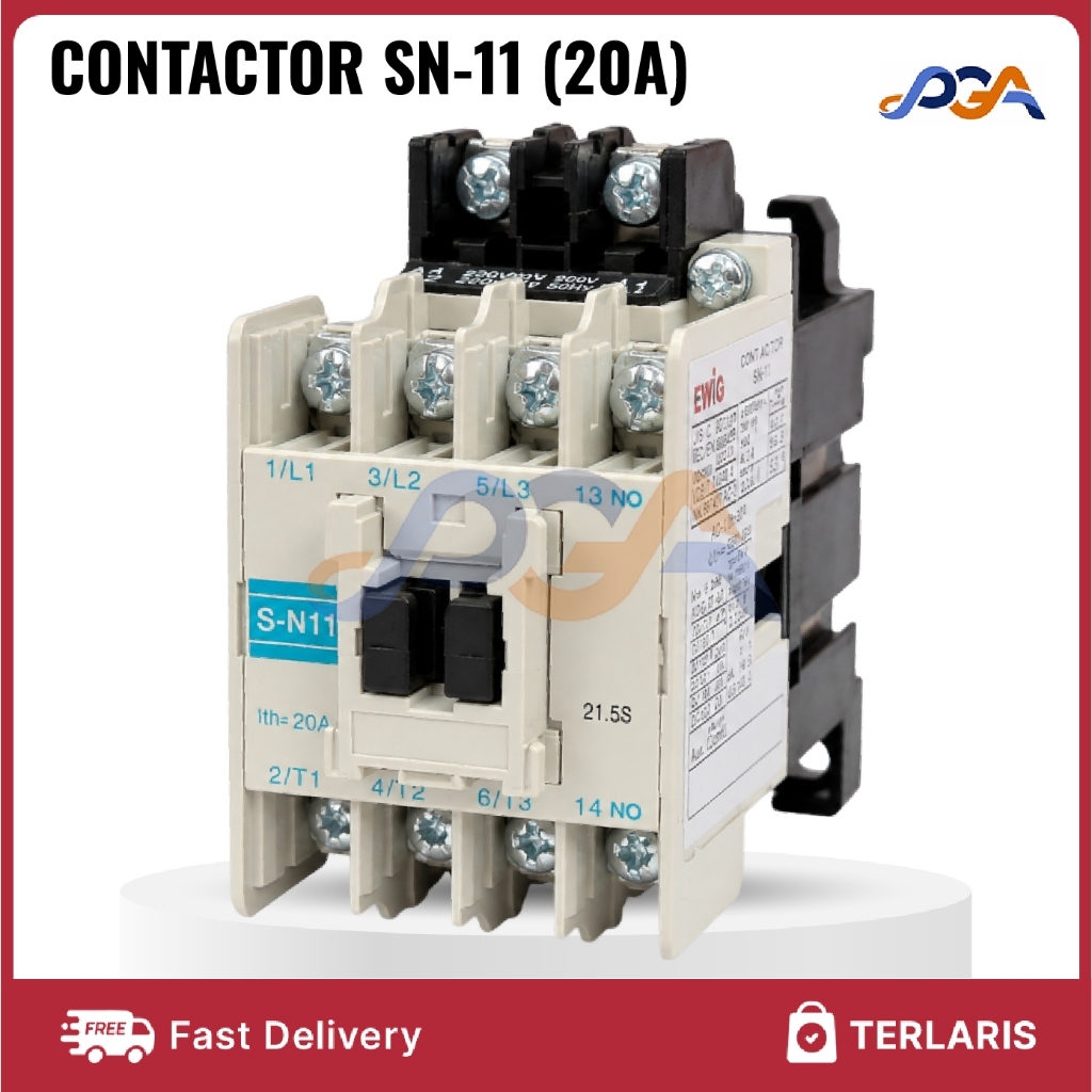 CONTACTOR SN-11 (20A) / KONTAKTOR SN-11 (20A)