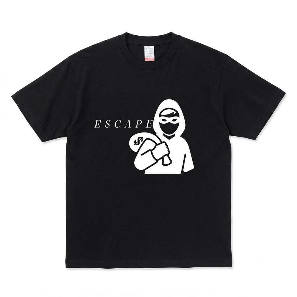 Baju Kaos Pria Elegan Simple Perfect - Escape