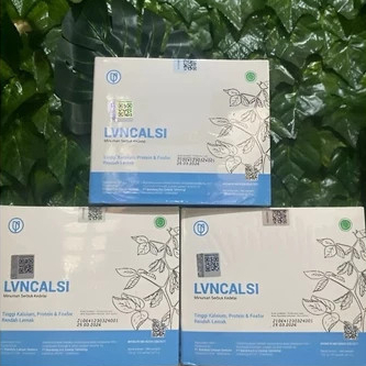LVN CALSI 1 BOX ISI 10 SACHET MINUMAN SERBUK KEDELAI