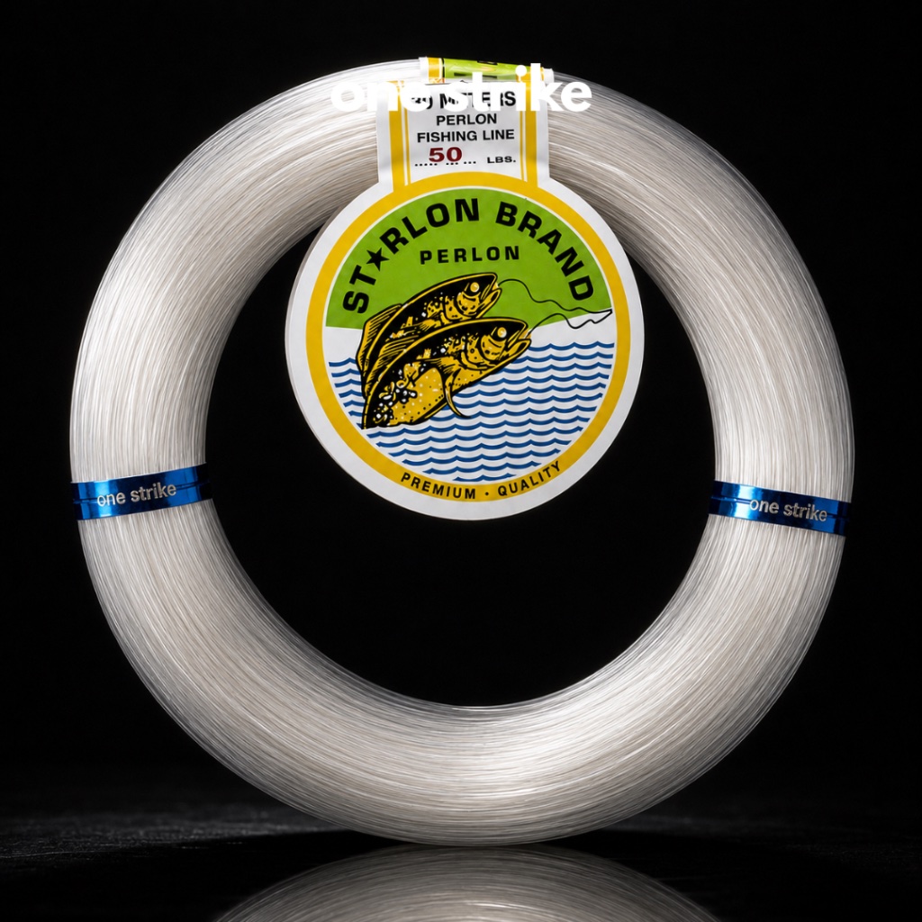 Senar Pancing Perlon Starlon Putih 300 meter